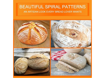 Kit de Panificação de Pão Oval de 1Kg e 9 Polegadas Banneton Personalizado de Tamanho Grande Retangular de Rattan