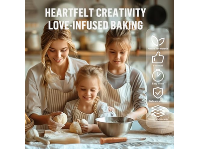 Kit Inicial de Fermentação Natural de Cesta de Fermentação de Pão Banneton Redonda de Rattan