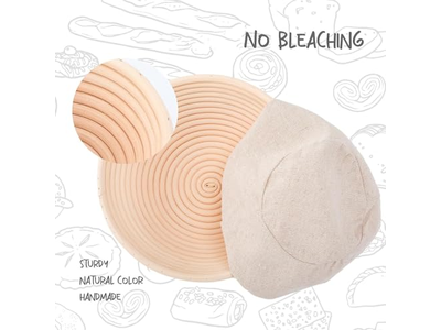 Forro de Banneton de Alta Qualidade Padrão Artesanal Faça Seu Próprio Melhor Pão de Fermentação Natural