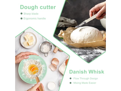 Conjunto de Cesta de Fermentação de Pão de Rattan Indonésio 9 Polegadas Redondo para Atacado