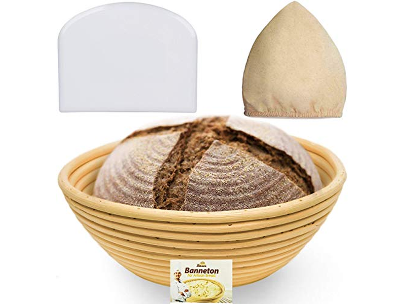 Cesta de Banneton para Pão Food52 Usando 14 Polegadas Limpeza Caseira