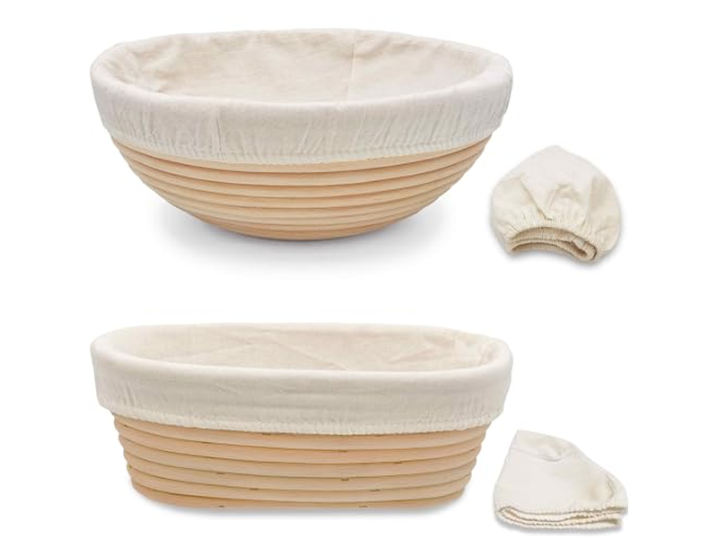 Cesta de Panificação de Nozes Oval Pães Mesa Cestas de Pão Exibição de Lona Cerâmica