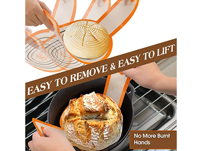 Conjunto de Forros de Banneton Oval Profissional com Estrutura de Rattan Premium