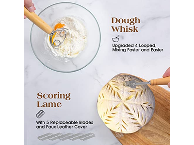 Conjunto de Forros de Banneton Oval Profissional com Estrutura de Rattan Premium