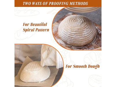 Cestas de Plástico para Fermentação da Massa Cesta de Pão Trançada Oval