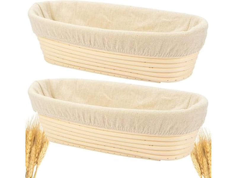 Cestas de Fermentação para Pão de Fermentação Natural Banneton Oval