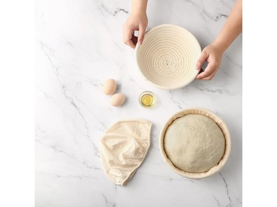 Cestas de Panificação de Pão de Massa Brotform de Rattan Banneton Premium