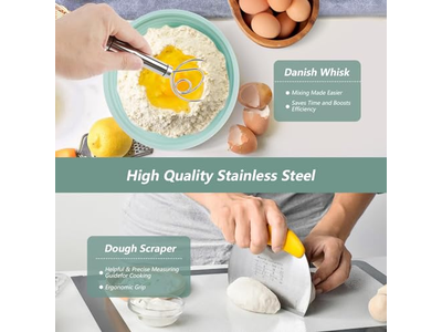 Cesta de Fermentação de Pão Banneton em Anel Vários Designs Kit Ecológico de 15 Polegadas