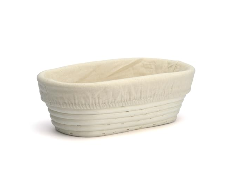 Banneton de Silicone e Lame Antiaderente 500g Oval Lee Valley Melhor Pão com Elevador