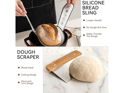 Conjunto de Banneton Oval Quente de Alta Qualidade para Fermentação de Pão