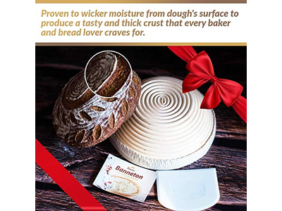 Cesta de Banneton para Pão Food52 Usando 14 Polegadas Limpeza Caseira