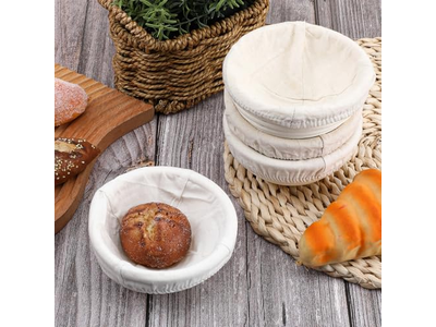 Cesta de Fermentação para Pão de Juta Grande Cestas Metálicas para Panificação no Forno