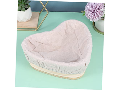 Cesta de Massa de Pão Banneton de Rattan Retangular Bannetons de Madeira Comprimida