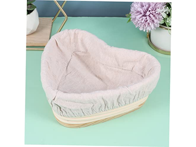 Cesta de Massa de Pão Banneton de Rattan Retangular Bannetons de Madeira Comprimida